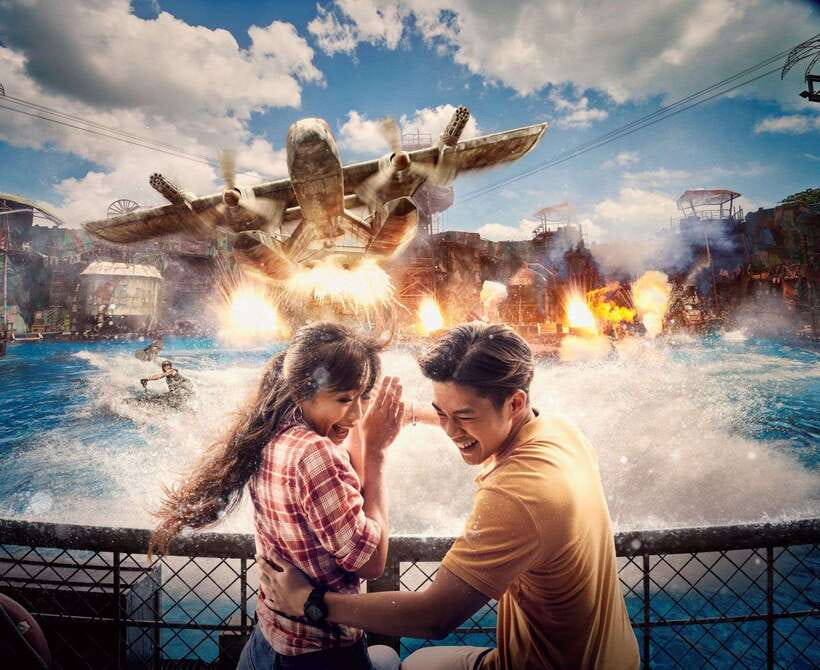 Singapore: Universal Studios Singapore Entry Tickets - Shrek and Madagascar zones: 4D style fun and character moments