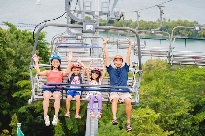 Skyline Luge and Sky Ride Singapore - Skyride chairlift: the ride up with the best views