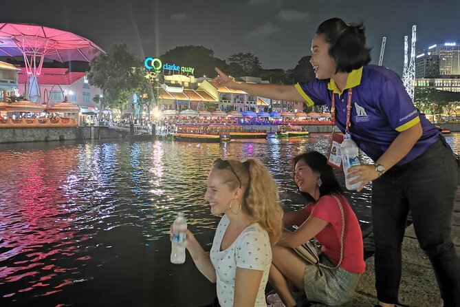 Small Group: Singapore Street Food & Night Tour with 9 tastings - Merlion Park and Marina Bay’s Spectra Timing Window