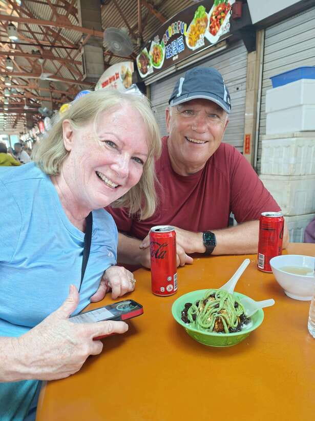 UNESCO Hawker Culture: Chinatown Food Tasting Tour - Chinatown Complex architecture and the final food-scene walk